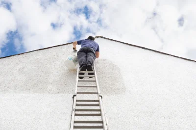 Peinture extérieure à Brou — façades et ravalement